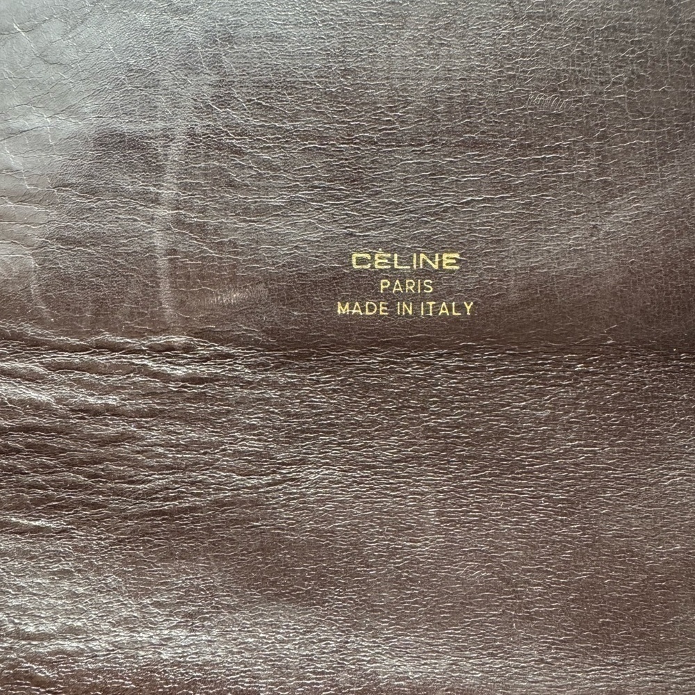 Celine Vintage 70s Carriage Monogram Canvas & Leather Horse Carriage Crossbody - Picture 10 of 15